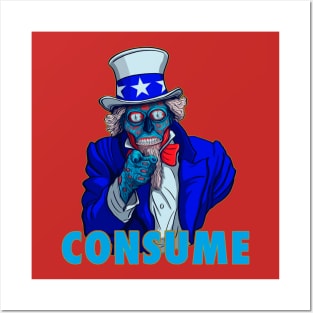 Consume uncle Posters and Art